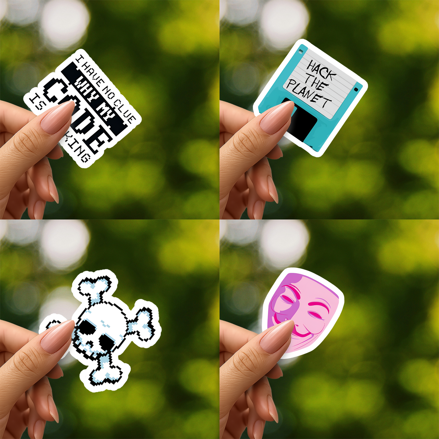 Hacker Sticker