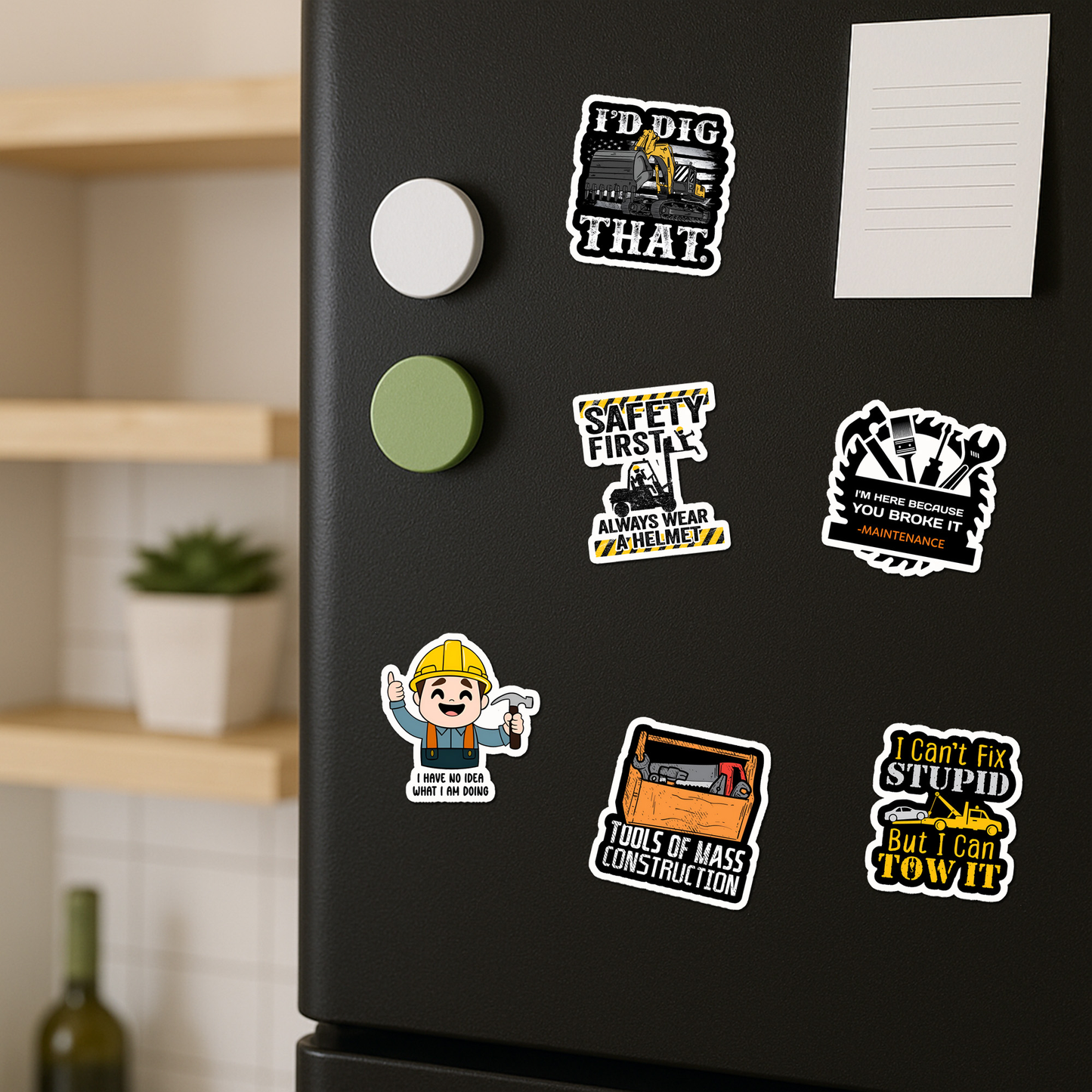Hard Hat Stickers