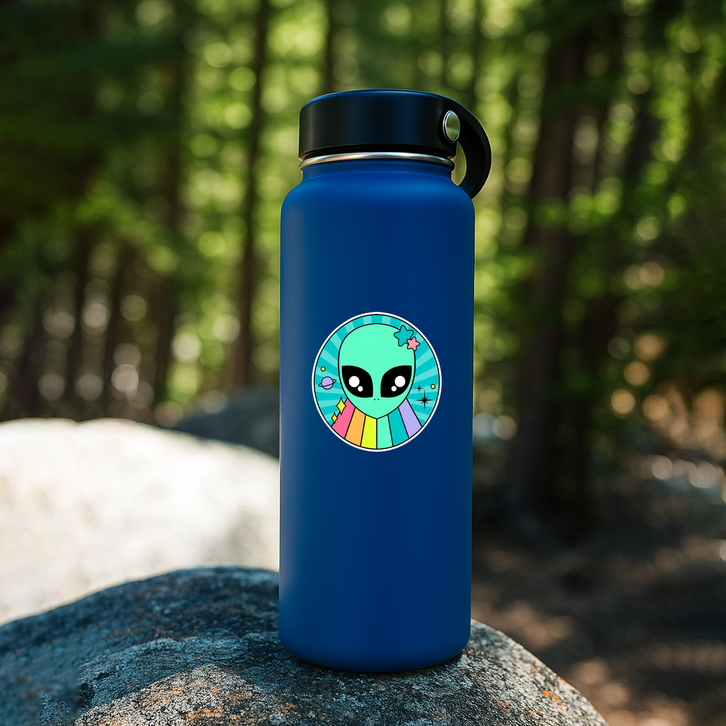 Alien Stickers, UFO, Space