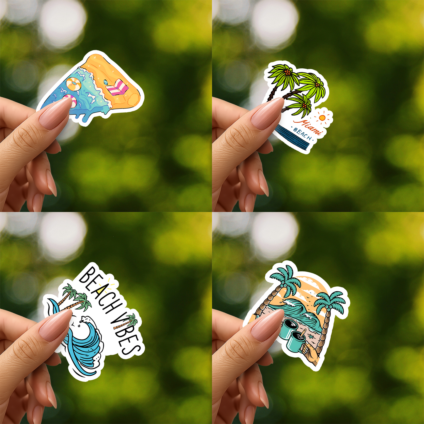 Beach Stickers