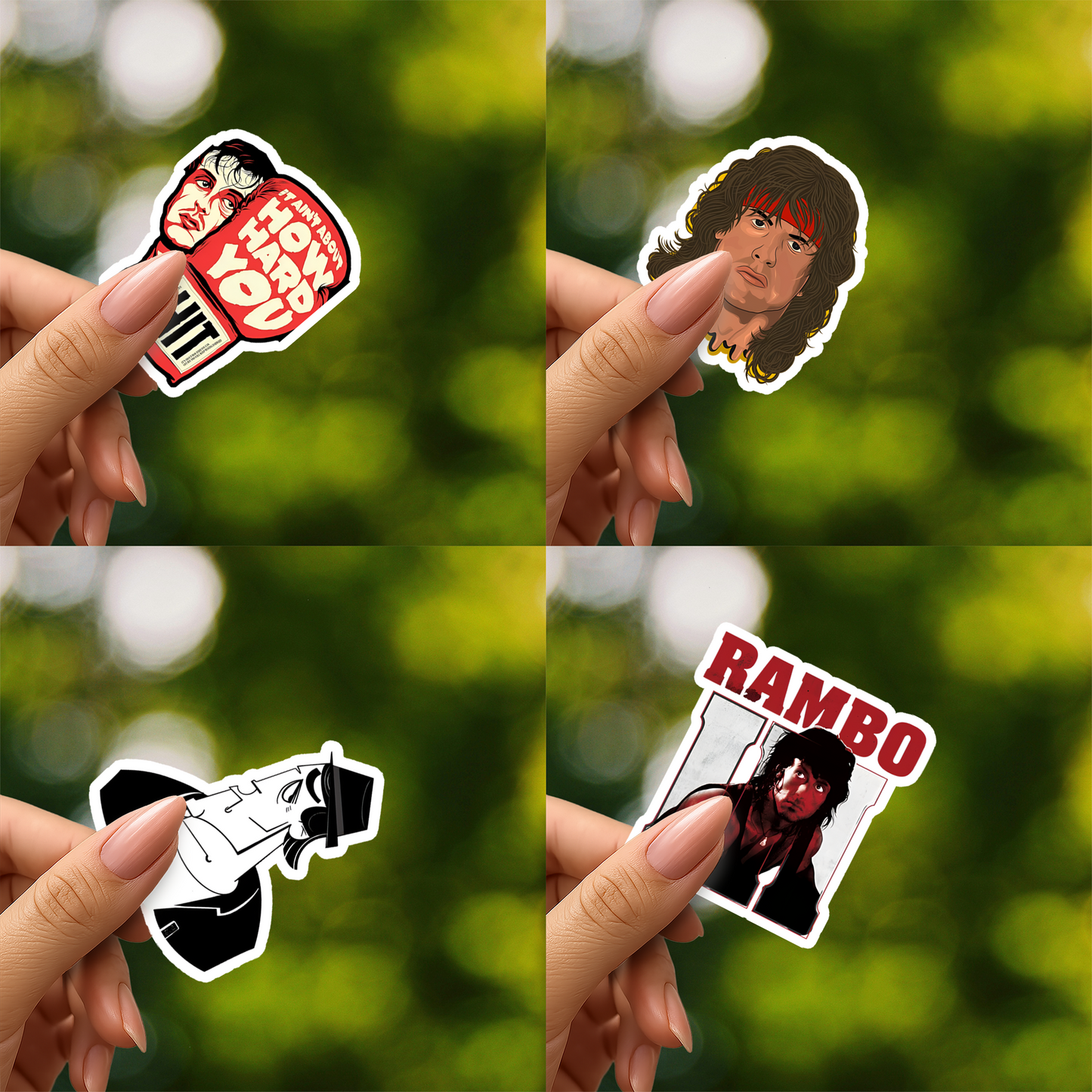 Stallone Sticker