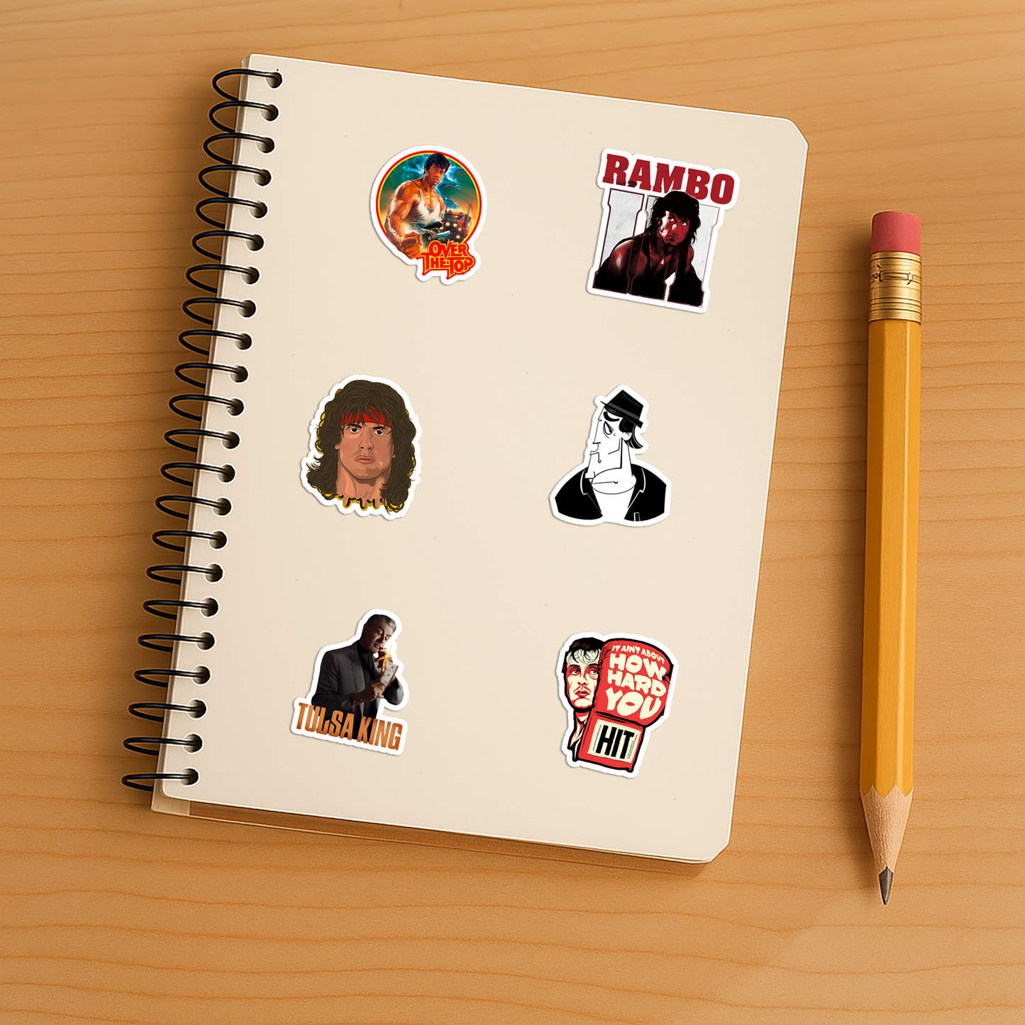 Stallone Sticker