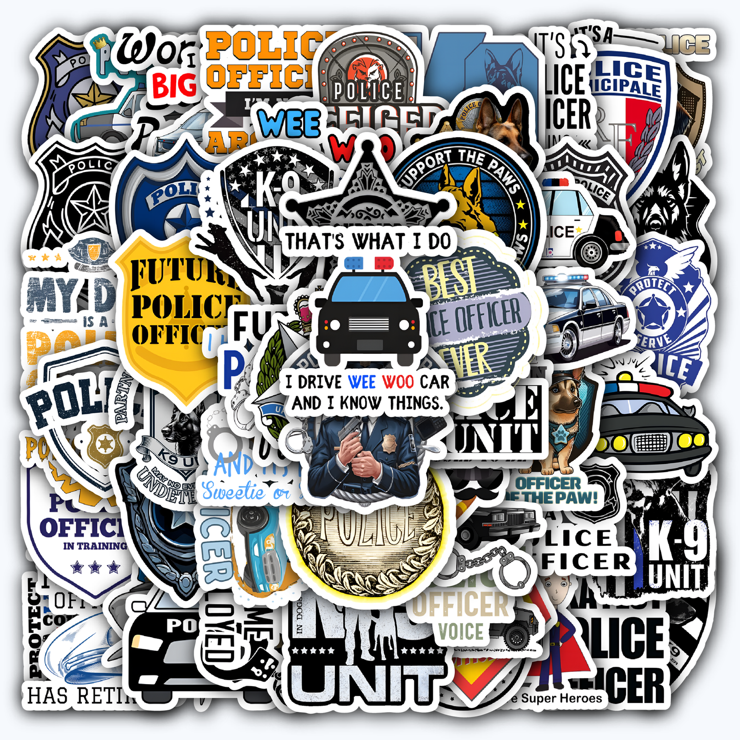 Police Officer Badge Name Tag