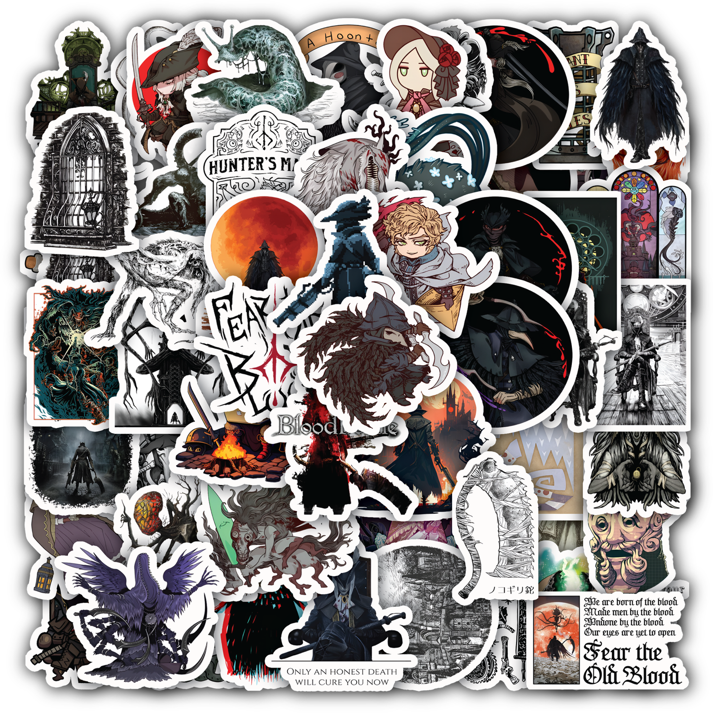Bloodborne Hunt sticker