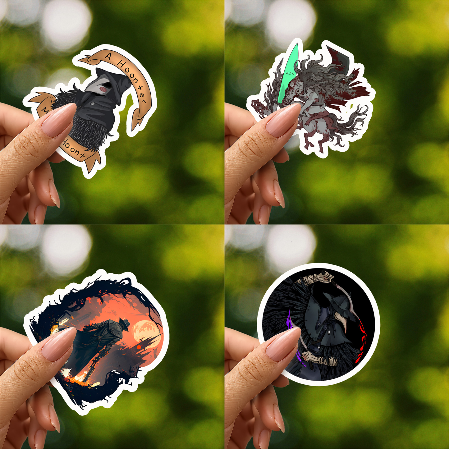 Bloodborne Hunt sticker