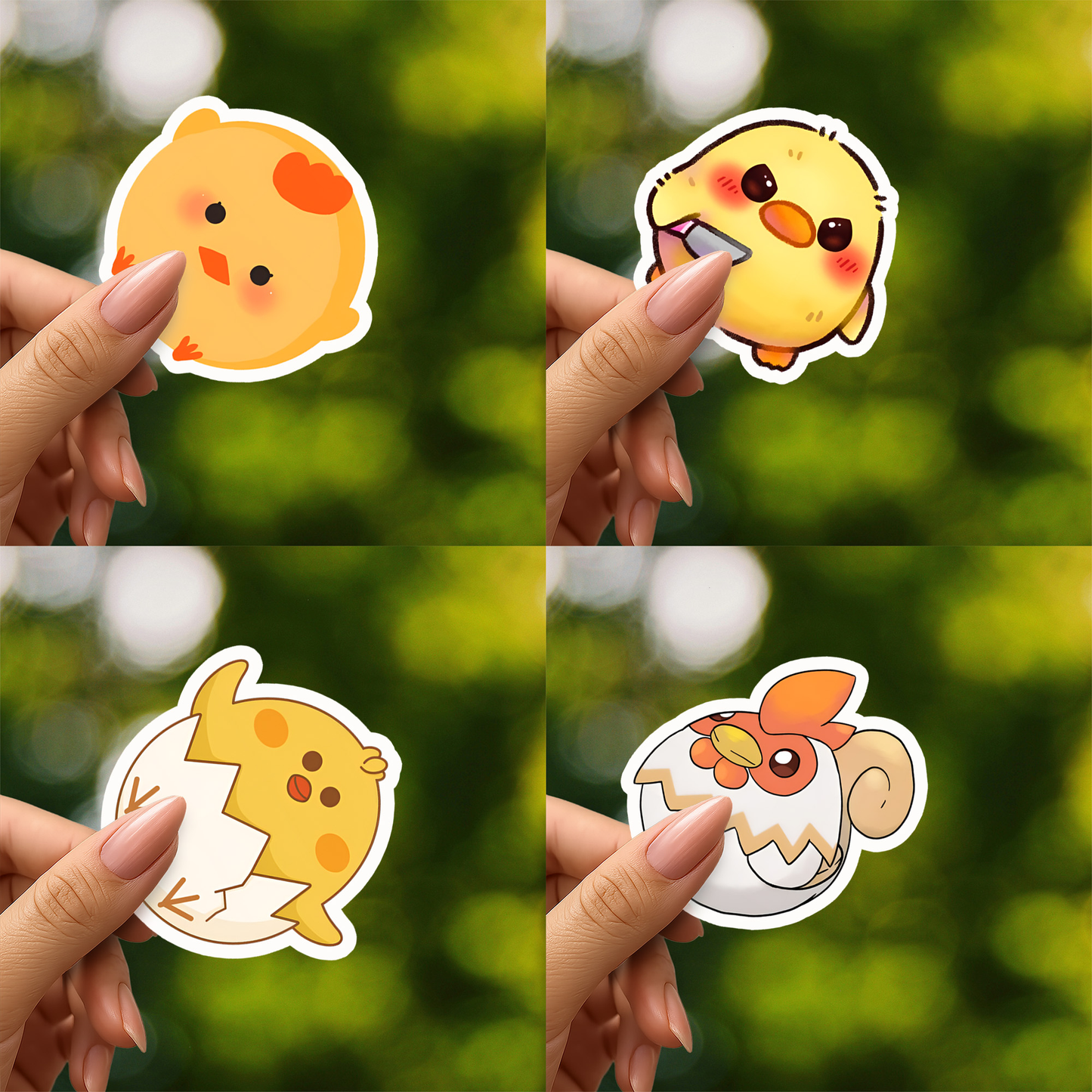 Springtime Chickens