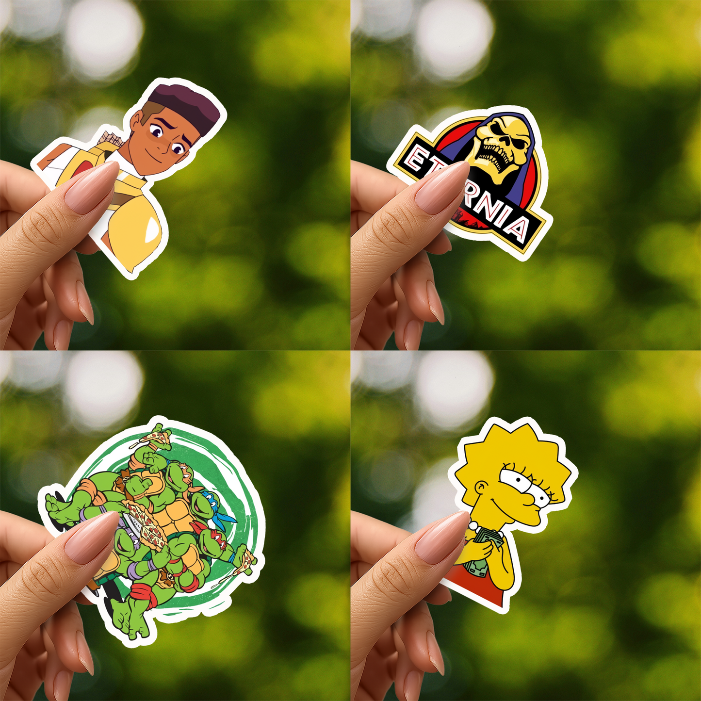 80s Classic Cartoon Sticker