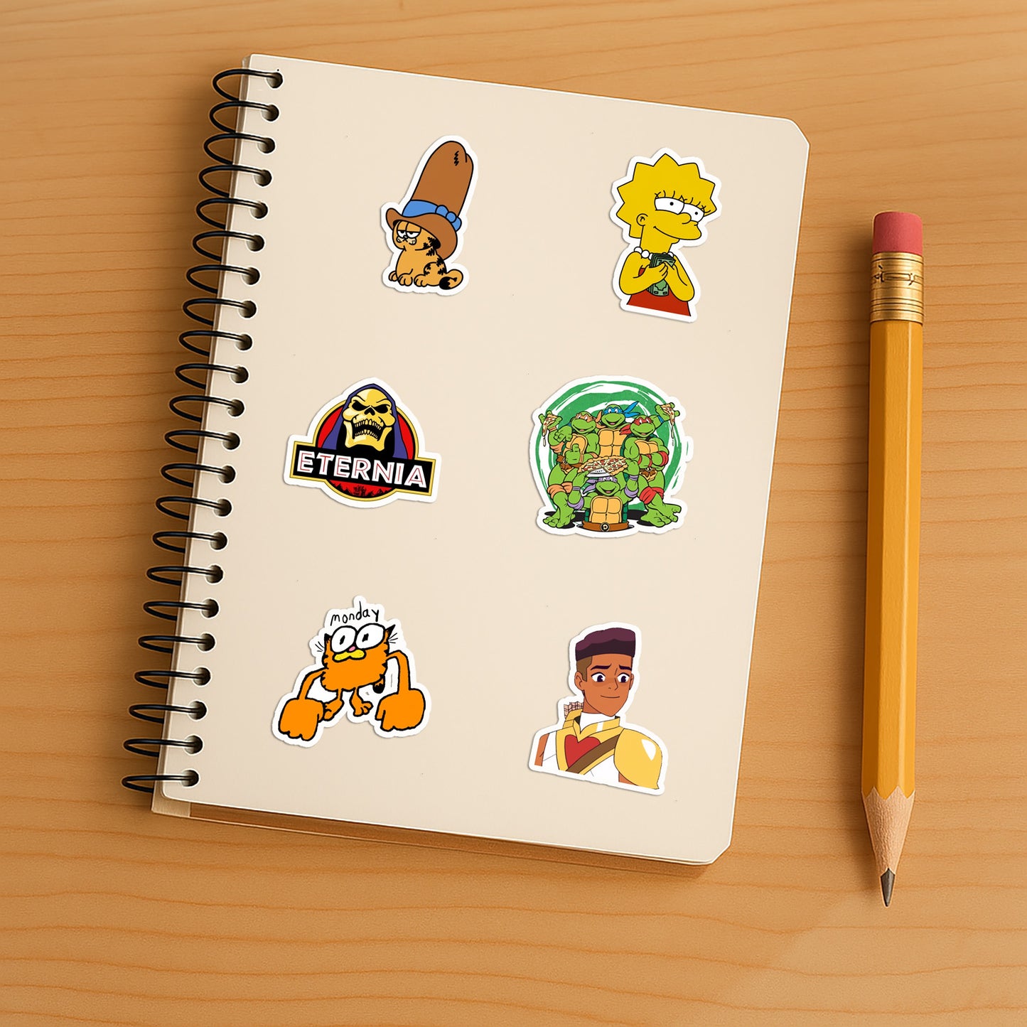 80s Classic Cartoon Sticker