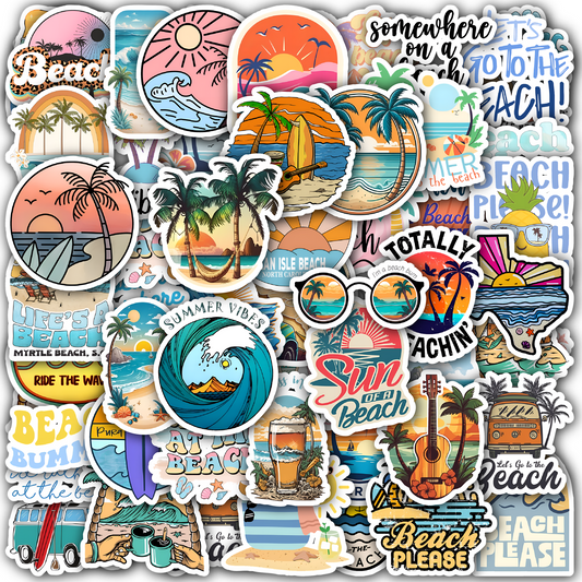 Beach Stickers