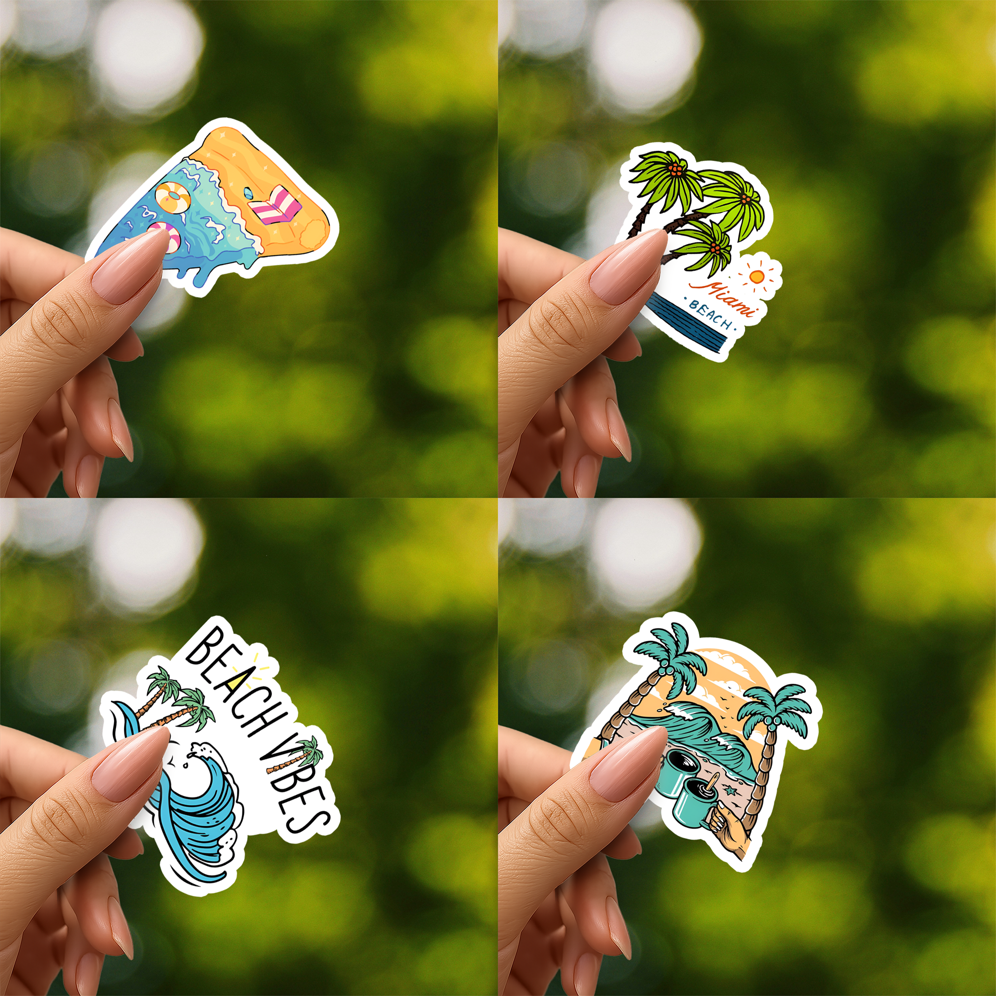 Beach Stickers