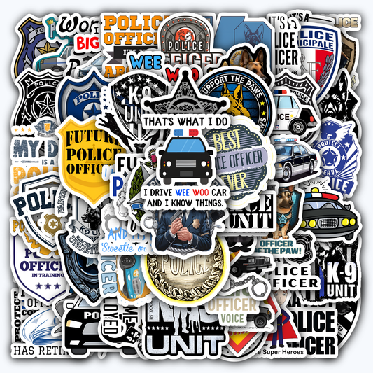Police Officer Badge Name Tag
