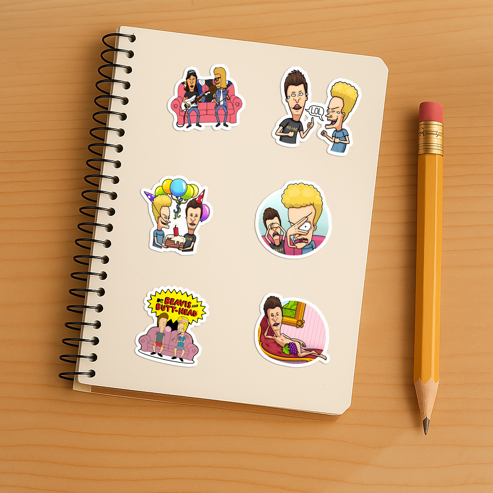 Beavis Black Butthead