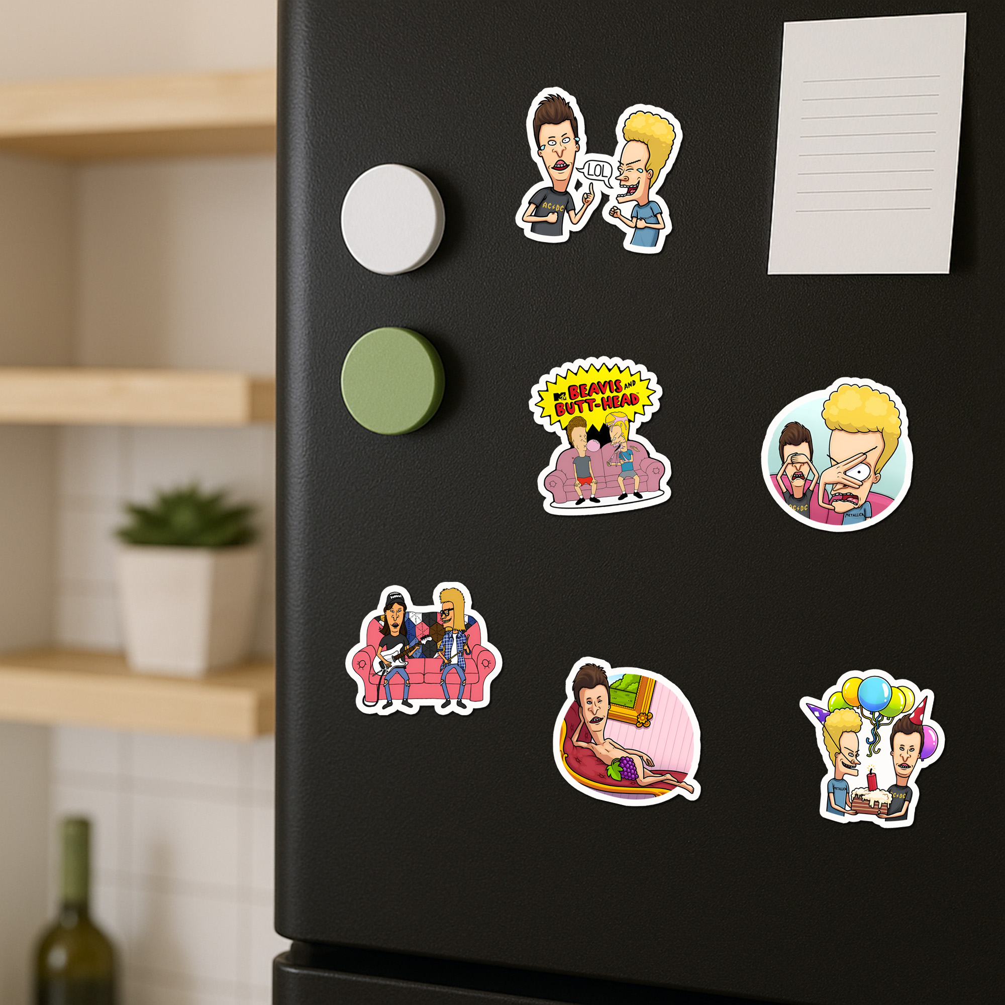 Beavis Black Butthead