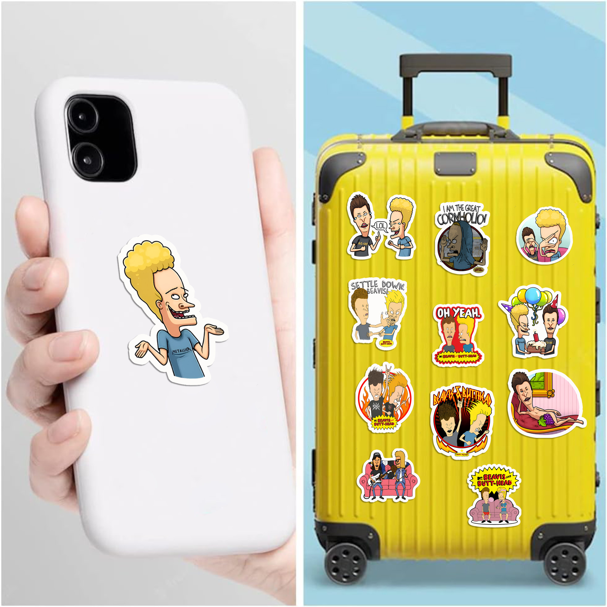 Beavis Black Butthead