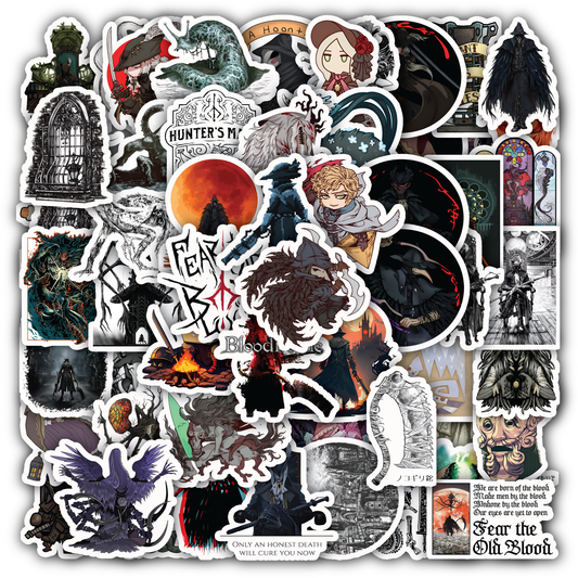 Bloodborne Hunt sticker