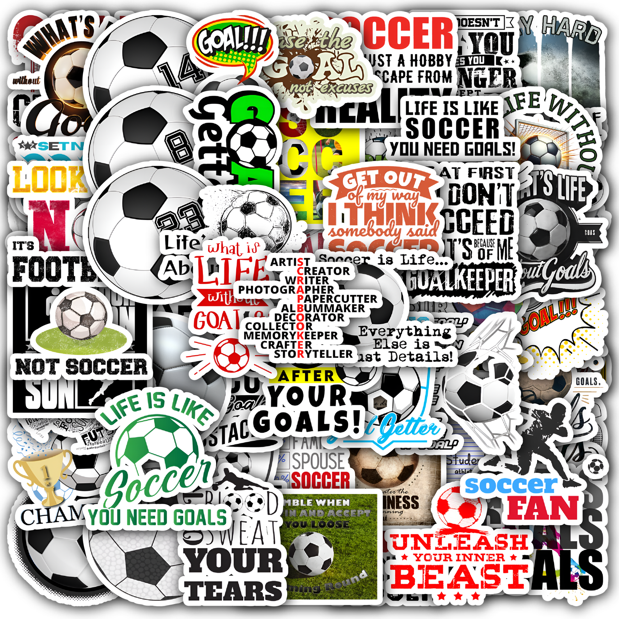 Soccer Scrapbooking Motivational