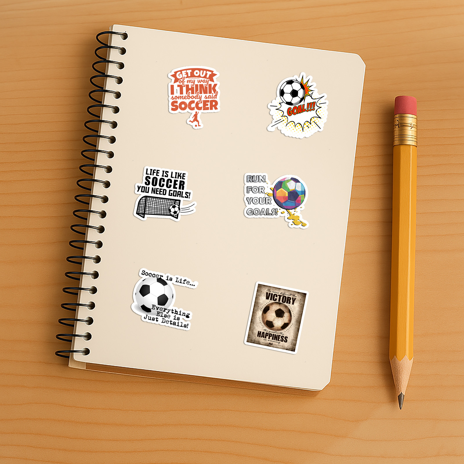 Soccer Scrapbooking Motivational