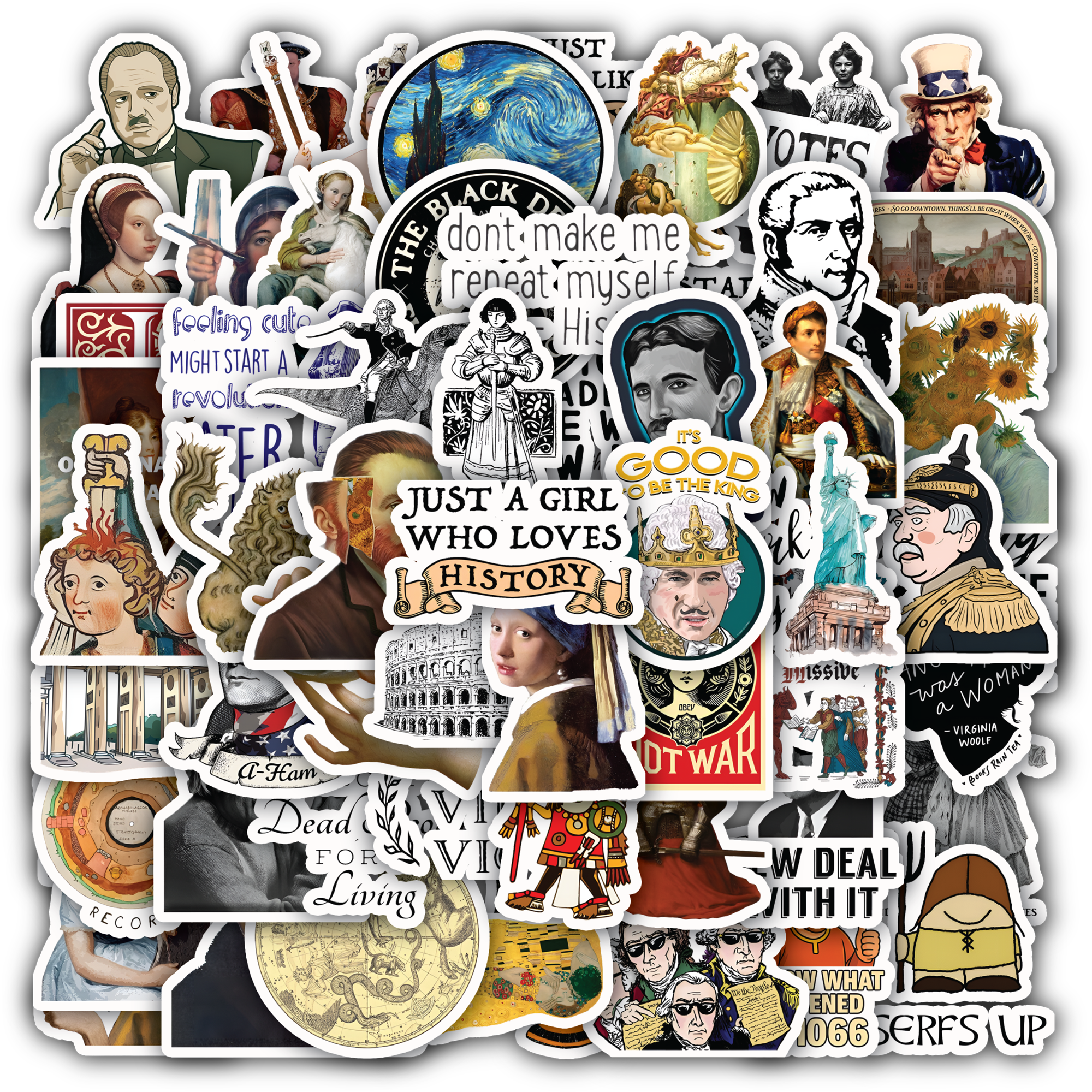 History Stickers