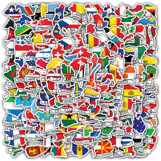 Country Flag Map