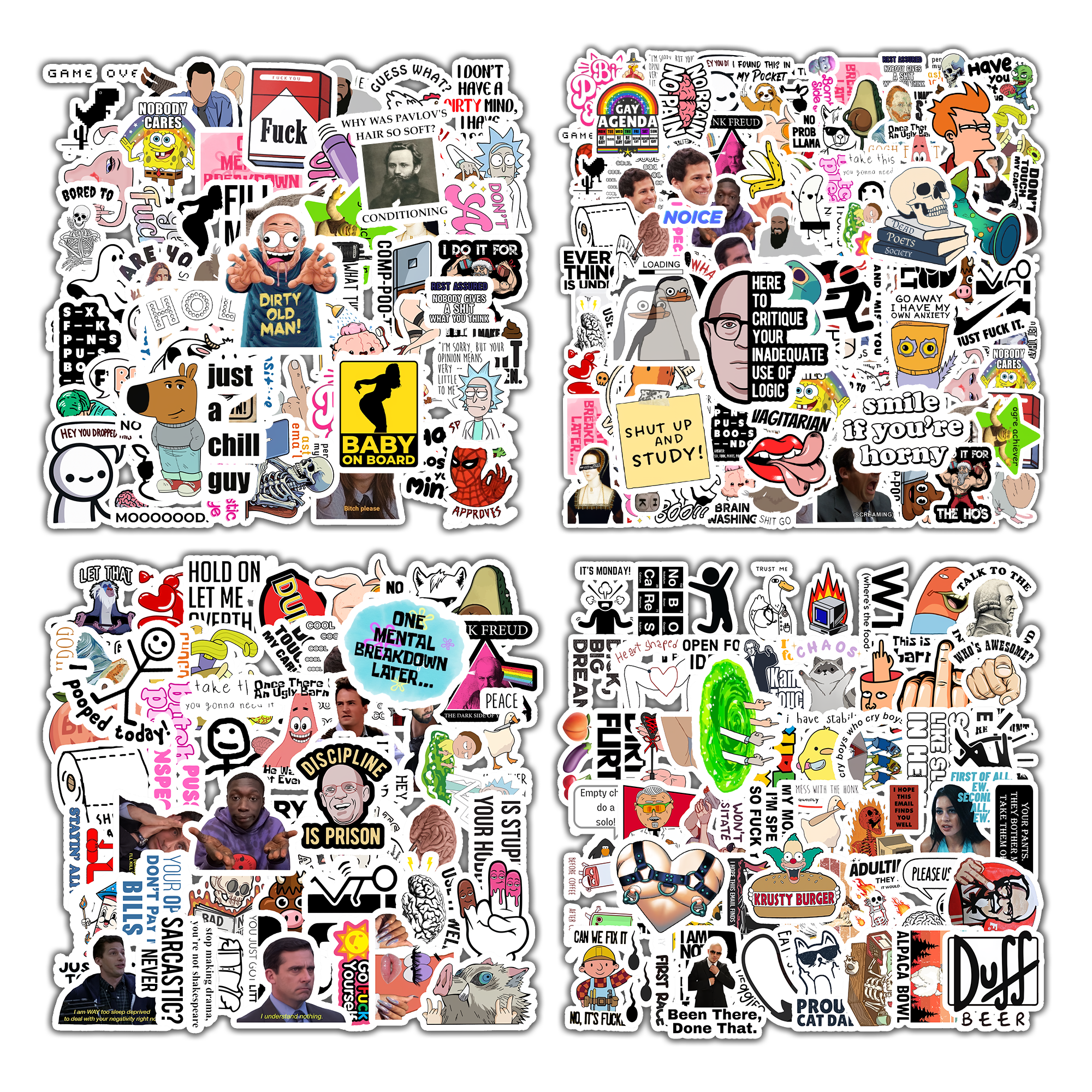 Funny Stickers for Adults (Dirty) Meme