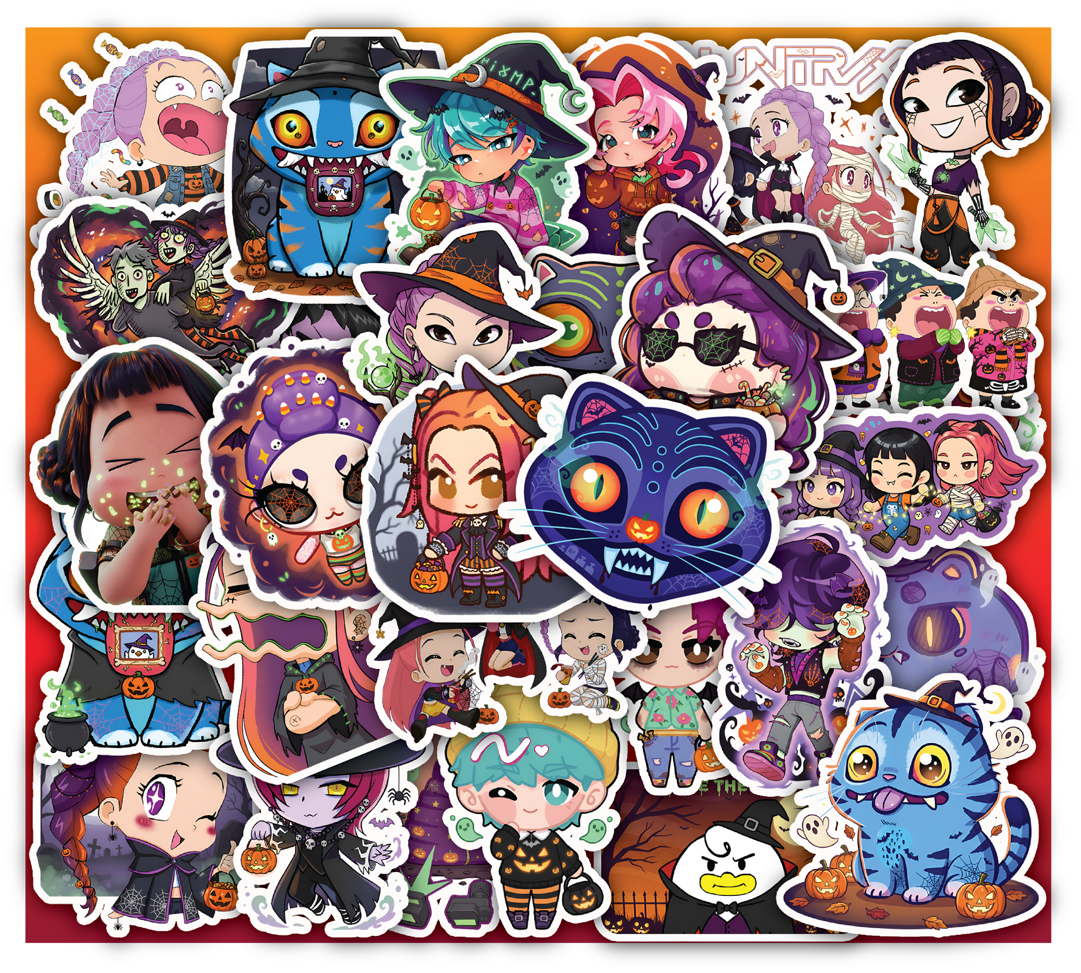 Halloween Chibi Kpop Demon Hunters