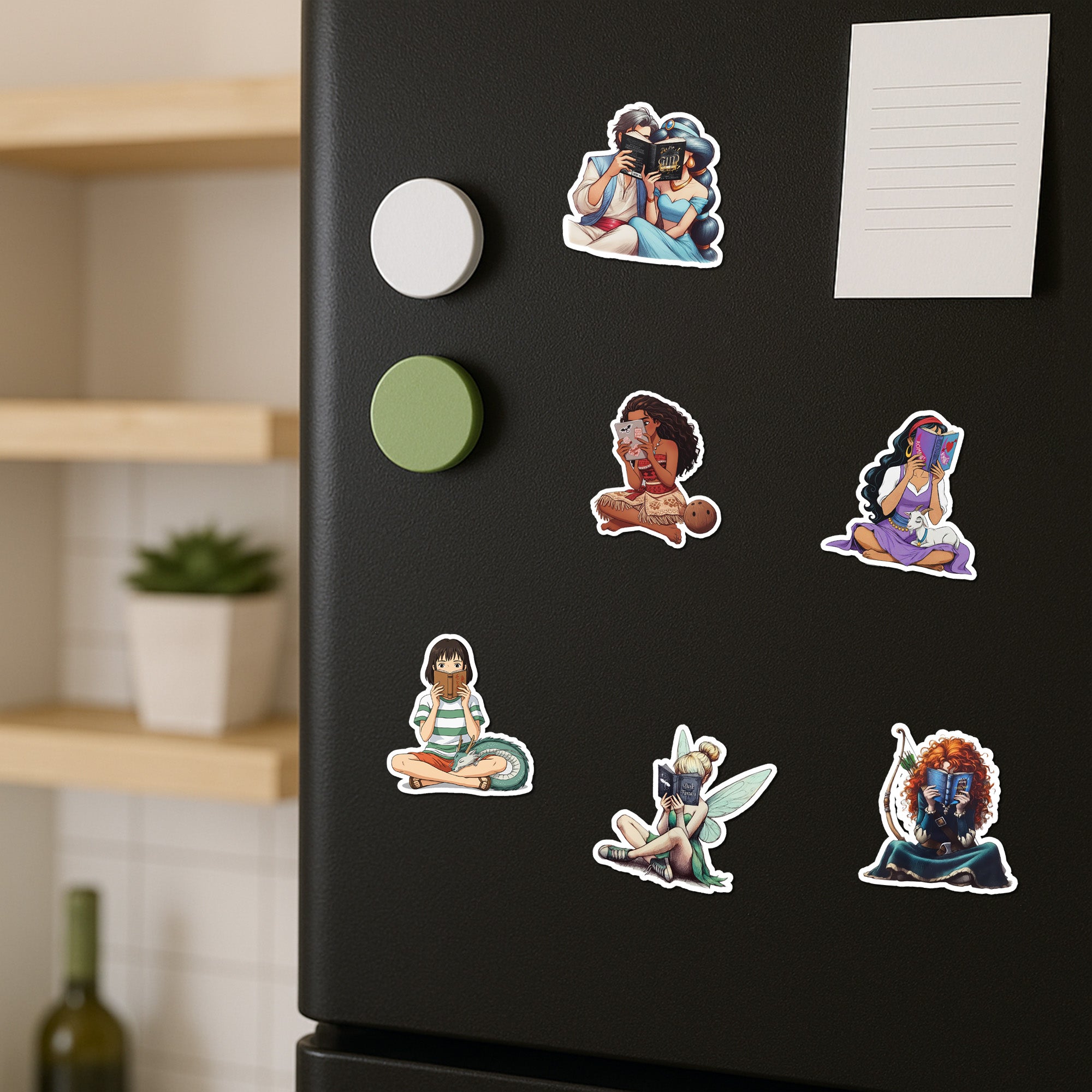 Princess Reading Book