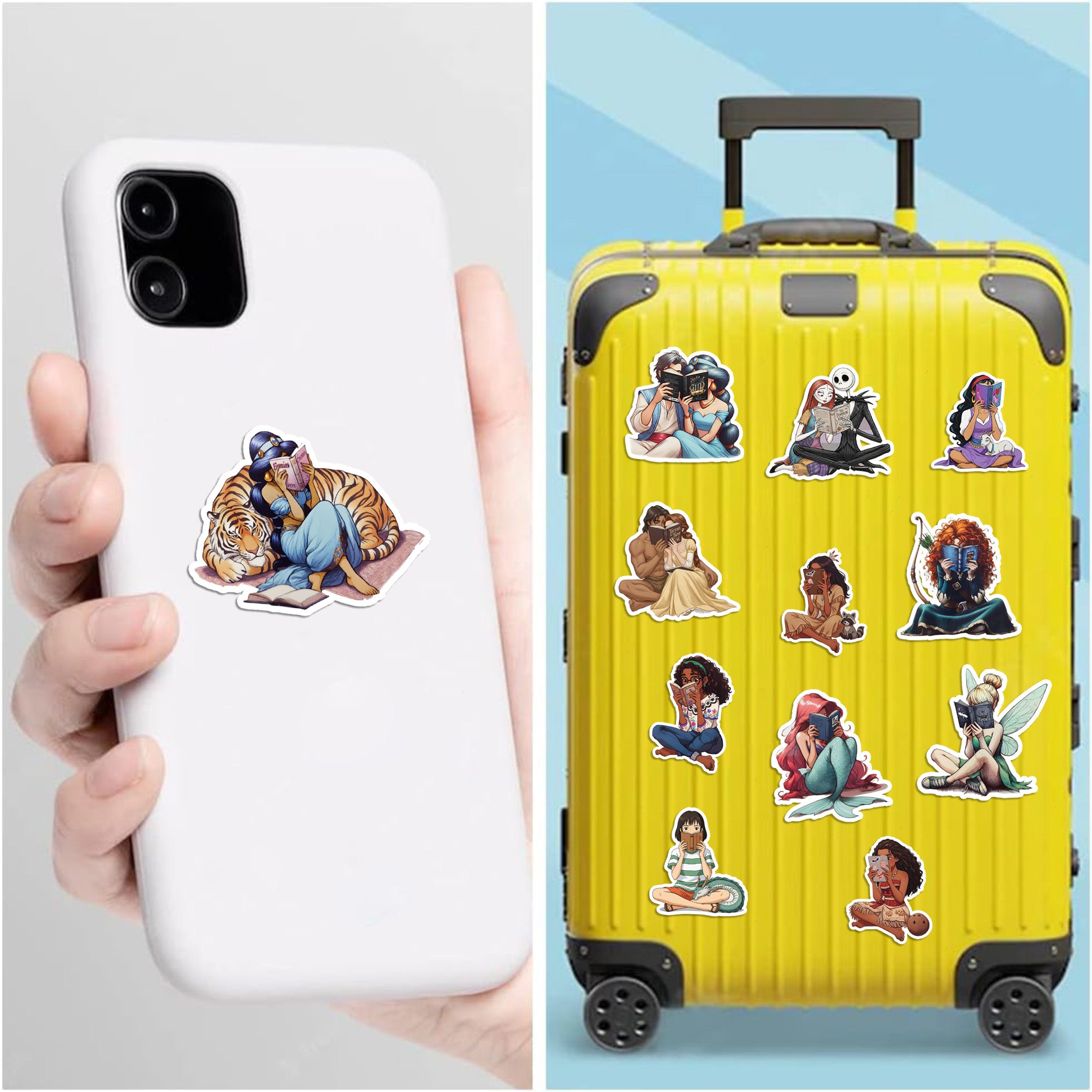 Princess Reading Book